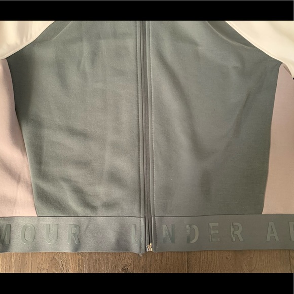 UA Womens Unstoppable Move Light Full Zip Hoodie - Picture 6 of 9